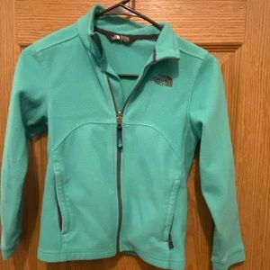 Girls northface fleece size 7/8